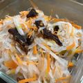 陸ケミ's cooksnap of when they made 干し柿を加えた簡単な紅白なます.
