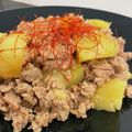 わか★'s cooksnap of when they made レンジで簡単！新じゃがいものそぼろ煮.