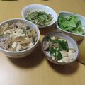 よちりん's cooksnap of when they made 豚ばらで！肉豆腐丼.