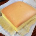 うまこ☆'s cooksnap of when they made 台湾カステラ　　表面が割れない方法！.
