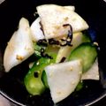 ばたみそーぱん☆'s cooksnap of when they made 大根とキュウリの塩昆布あえ.