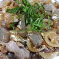料理スキになってきた's cooksnap of when they made ヘルシーにがっつり！豚肉こんにゃくの甘辛.