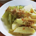 低カロ探検隊's cooksnap of when they made 白だしで簡単！絶品！たけのことふきの煮物.