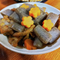 低カロ探検隊's cooksnap of when they made さつま揚げと蒟蒻と人参の煮物.