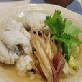 茶々丸330's cooksnap of when they made ハモと焼きナスの冷やし鉢.