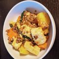 ねっけつω's cooksnap of when they made ご飯のお供☆新じゃがと豆腐のひき肉炒め.