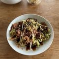 mivako's cooksnap of when they made 糖質制限！大豆粉でふんわりお好み焼き.