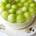 yocchi2109's cooksnap of when they made まるっと♡メロンムースケーキ.
