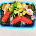 巴マミ14歳's cooksnap of when they made ウインナー飾り切り　こどもお弁当おかず.