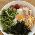 みずいろ☆☆☆'s cooksnap of when they made 夏野菜と鶏胸肉の冷たいうどん!!.