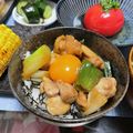 あいちゃんʕ•ᴥ•ʔ's cooksnap of when they made 焼き鳥丼　ＪＡにいがた南蒲.