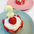 ぽっかもっか☆'s cooksnap of when they made 犬用☆わんホールbirthdayケーキ♪.