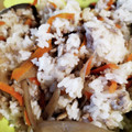 雨の匂い's cooksnap of when they made ♡鶏ごぼうとひじきのまぜごはん♡.