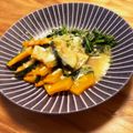 Mai☺︎'s cooksnap of when they made 南瓜とほうれん草の酢味噌チーズ和え.
