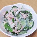 わかポン☆'s cooksnap of when they made いんげんときゅうりのツナサラダ.