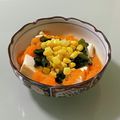 キンプリ's cooksnap of when they made ワカメとコーンと豆腐のサラダ♡.