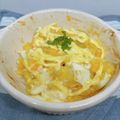 まこさんど's cooksnap of when they made 簡単レンチンじゃがいもとゆで卵のマヨ焼き.