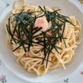 にころな's cooksnap of when they made 【海外から】目指せ！たらこクリームパスタ.