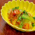 ルぴあ's cooksnap of when they made 簡単低カロ★キムチとチンゲン菜の和えもの.