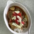Ruriluru's cooksnap of when they made カレーでリメイク.