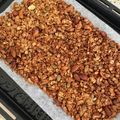 ビストロNagisa's cooksnap of when they made 気楽で簡単♪塊ポリポリ手作りグラノーラ.