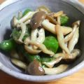 徹嫁っち's cooksnap of when they made しし唐としめじのドレッシング炒め.