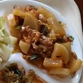 そよかぜMLQ's cooksnap of when they made 豚肉と大根の甘辛コチュジャン炒め.