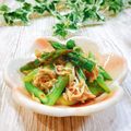 Satoco❋'s cooksnap of when they made 簡単☆アスパラとエノキのおかか和え♪.