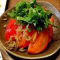 ばたみそーぱん☆'s cooksnap of when they made 5分で完成♪トマトのじゃこポンサラダ.