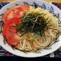 ☆hikonyan☆'s cooksnap of when they made ひとりランチに！塩昆布の釜玉そうめん.