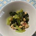 バウンド's cooksnap of when they made 大豆・小松菜の梅酢和え♪ホクさっぱり♪.