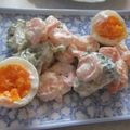 きらり流れ星's cooksnap of when they made ブロッコリーとえびとゆで卵のサラダ♪.