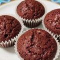 北ドイツキッチン's cooksnap of when they made ふわふわ◎簡単◎ココアマフィン.