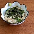 Etsu☆ko's cooksnap of when they made エノキと胡瓜のとろろ和え.