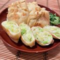 のりぞう22's cooksnap of when they made カリっ！ザクっ！油揚げのキャベツ詰め☆.