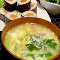 とろろ☆ととろ's cooksnap of when they made 給食の味！ふわとろ♪かきたま汁.