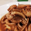 ０１４＊８３１'s cooksnap of when they made 簡単！イカのワタ炒め（＋ポテト）.