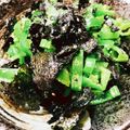 なつ♫'s cooksnap of when they made 子供も大好き✿ピーマンと海苔のナムル.