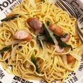 クックGAHPEJ☆'s cooksnap of when they made ほうれん草とベーコンの和風パスタ♪.