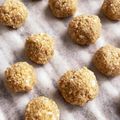 yossi-mama's cooksnap of when they made オートミールで作るスノーボール風クッキー.