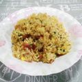 ＠迷子＠'s cooksnap of when they made なめ茸の洋風チャーハン.
