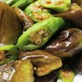 チョコ♪ミント's cooksnap of when they made ナスとオクラのレンジで煮浸し.