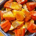 りんごのあめちゃん's cooksnap of when they made 揚げた鮭と夏野菜のさっぱりサラダ.