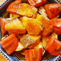 りんごのあめちゃん's cooksnap of when they made 揚げた鮭と夏野菜のさっぱりサラダ.