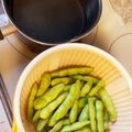 大阪のちゃーちゃん's cooksnap of when they made 枝豆のゆで方 (山形県産).