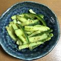 chi−ちゃん's cooksnap of when they made 素材1ツ☆きゅうりの粒マスカレーサラダ.