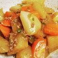 みぽぴぽ's cooksnap of when they made 大根ひき肉の煮物♪簡単胃腹部の膨満感痛み.