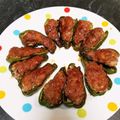 ☆nuu☆'s cooksnap of when they made ピーマンの肉詰め★照り焼き風.