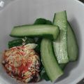 iomanma's cooksnap of when they made 簡単食べるラー油サラダ.