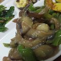 凪なぎ's cooksnap of when they made なすとピーマンの生姜ポン酢炒め.
